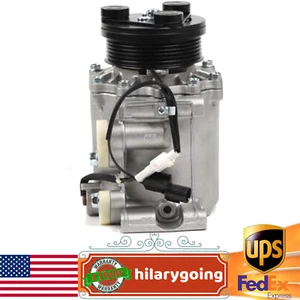 AC Compressor w/ Clutch For Mitsubishi 2006-2011 Eclipse, 2004-2012 Galant 2.4L - Bild 1 von 10