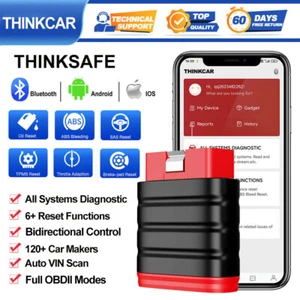 ThinkSafe Bidirectional OBD2 Scanner SAS ABS EPB All System Car Diagnostic Tool - Picture 1 of 22