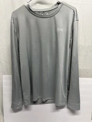 Camiseta de pesca de manga larga Silver Bait para hombre patrón a gran escala de peces Foto 1 de 3