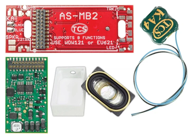 TCS ~ DCC WDK-ATL-7 WOWKit ~ WOWSound Decoder ~ Life-Like Proto 2000 GP60 ~ 1780 - Image 1 of 4