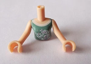 LEGO Friends Torso - sandgrünes Trägertop für Mia Stephanie, FTGpb040c01 - Bild 1 von 2