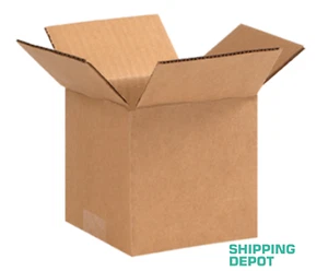 100 ~ 5x5x5 Cardboard Paper Box Mailing Packing Shipping Boxes Corrugated Carton - Picture 1 of 3