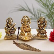 KridayKraft Prince Home Decor & Gifts Laxmi Ganesh Saraswati Idol Decorative