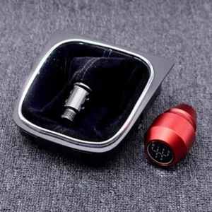 For VW Golf MK5/6 2006-2012 5 Speed Aluminum Alloy Gear Shift Knob w/Gaitor Boot - Picture 1 of 14