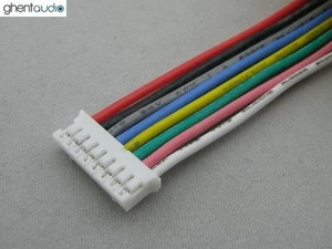 10 piezas (30 cm 1 ft) JST PHR-8 UL cobre varado de silicona 24AWG cable/cable cable cable - Imagen 1 de 3