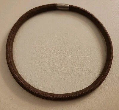 Leather Chocker Jewelry Magnetic Clasp  - Image 1 of 2