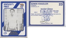 1989 Collegiate Collection Kentucky Wildcats Kentucky's Finest Edwin Knadler #23