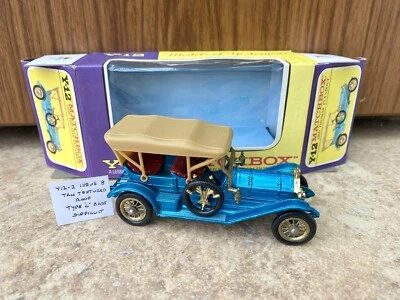 MATCHBOX LESNEY YESTERYEAR Y12-2 THOMAS FLYABOUT ISSUE 8* DIFFICULT *NMIB* - Image 1 of 2
