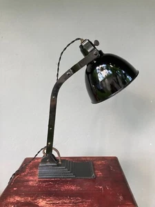 HORAX enamel BAUHAUS 1920's desk LAMP - Picture 1 of 18