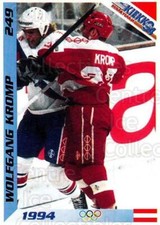 1994 Finnish Jaa Kiekko #249 Wolfgang Kromp