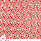 Riley Blake BASIN FEEDSACKS 12282R tissu courtepointe florale rouge reproduction années 30