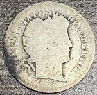 1895 S Barber Dime 90% srebrna moneta lepsza data. AG details, Darmowa wysyłka!