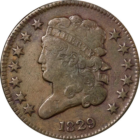 1829 Half Cent Great Deals From The Executive Coin Company Cover