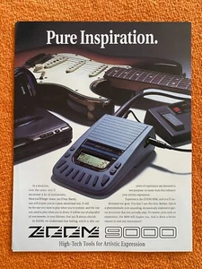 ZOOM 9000 Advanced Guitar Effects Processor Farbbroschüre - NEUWERTIG! - Bild 1 von 2