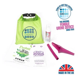 Shewee Flexi Reiserucksack She Can Wee Pipi Trichter Urin- und Krankenbeutel Produktbündel UK - Bild 1 von 1