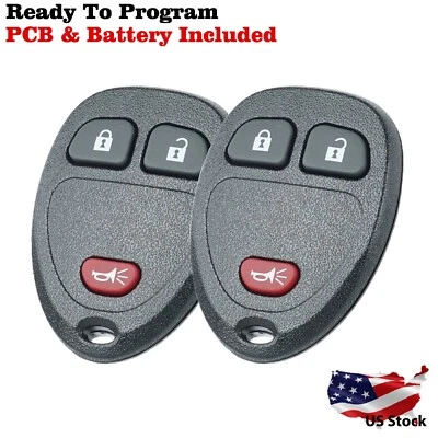 2 For 2007 2008 2009 2010 Saturn Outlook Keyless Remote Key Fob OUC60270 — 第 1/4 张图片