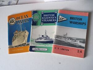 Three Ian Allan ABCs Ships