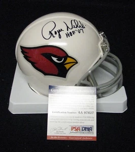 Roger Wehrli Firmado HOF 07 St. Louis Cardenals MINI Casco Autógrafo PSA/ADN - Imagen 1 de 6