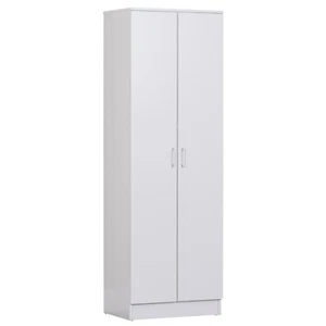 Multi-Purpose Pantry Tall Cupboard 5 Tier White - Picture 1 of 9