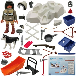 Playmobil 9057 Schlittenhunde Ersatzteile | Husky, Gewehr, Polar, Eisberg etc. - Bild 1 von 44