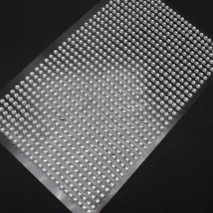 6 Sheets of 850pcs Clear 3mm Bling Round Rhinestones Gems Self-Adhesive Stickers - Picture 1 of 11