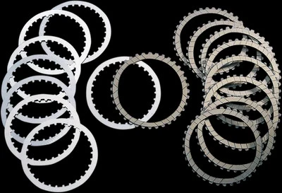 Barnett Aramid Fiber Extra Clutch Plate Kit for Buell Blast 00-09 - Image 1 of 4