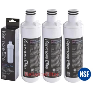 Kenmore 469980 9980 Refrigerator Filter 3-Pack NSF/ANSI 53, fits LG LT1000P/PC - Picture 1 of 6
