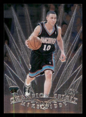 1998-99 Topps Chrome Champion Spirit #CS4 Mike Bibby - Image 1 of 2