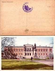 Postal de colección - Uppsala, Universitetet - Imagen 1 de 1