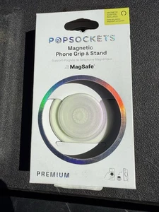PopSockets Magnetic Phone Grip and Stand for MagSafe - Opalescent - Photo 1 sur 3