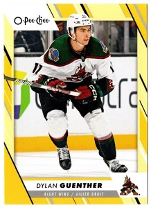 2023-24 UD O-Pee-Chee Yellow Border DYLAN GUENTHER #91 Arizona Coyotes OPC - Picture 1 of 1