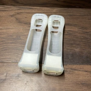 (Lot Of 2)White Motion Plus Adapter NINTENDO WII Official OEM Genuine w/ Sleeve! - Picture 1 of 7