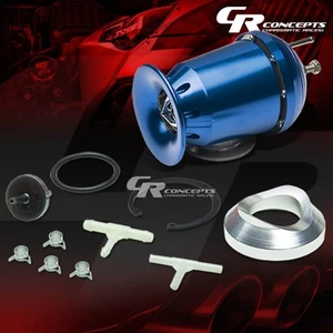 ALUMINIO AZUL ETAPA-3 SECUENCIAL ESTILO SQV 2.5" BRIDA TURBO VÁLVULA DE SOPLADO BOV - Imagen 1 de 1