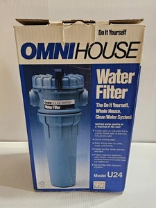 OMNI U24 Complete Whole Household Water Filter with TOI Cartridge & Install Kit - Imagen 1 de 10