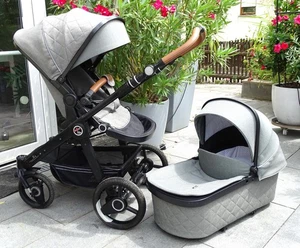 Gerein/gepr. Kinderwagen Hartan Selection-Koll. Racer GTX Falttasche Versand - Bild 1 von 21