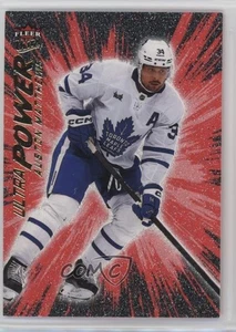 2024-25 Upper Deck Fleer Ultra Ultra Power Red Auston Matthews #UP18OF30 - Picture 1 of 6