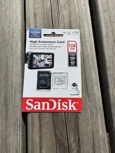Sandisk 128GB High Endurance MicroSD Card SDSQQNR-128G Security Cam Dash Cam - Photo 1 sur 2