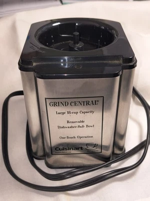 Molinillo de café central de molienda Cuisinart DCG-12BC base del motor pieza solo genuina Foto 1 de 4