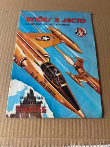 Jet Planes komplett 1973 Karten Album X100 Sticker Portugiesische Ausgabe - Bild 1 von 11