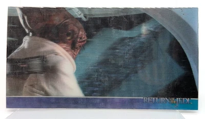 Star Wars ROTJ Admiral Ackbar Diii/0 Lenticular 3D Widevision Chase Card | 1995 - Image 1 of 2