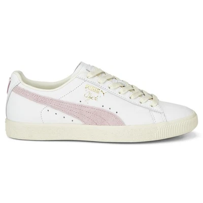 PUMA Clyde Base Lace Up  Womens White Sneakers Casual Shoes 39009105 - Image 1 of 4
