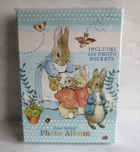 Robert Frederick Peter Rabbit Photo Album 100 Photo Sleeves Pockets 7x5” 6x4” - Picture 1 of 4