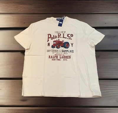 Polo Ralph Lauren Country Dry Goods & Supplies Tractor Tee T-Shirt Men’s XXL - Image 1 of 4