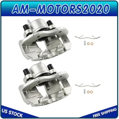 Par de pinzas de freno delanteras con soporte para MAZDA 3 2004 2,0 L Foto 1 de 4