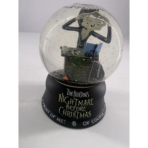 Nightmare Before Christmas Spider Snow Flake Globe Halloween Decoration NECA - Picture 1 of 9