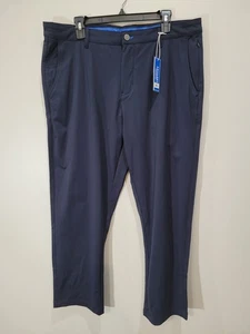 Twillory Performance technischer Stoff maßgeschneiderte Passform Herren 38 x 28,5 (30) marineblau neu mit Etikett - Bild 1 von 13