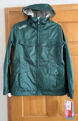 NUEVO CON ETIQUETAS Burton HENNA Chaqueta de Snowboard Abrigo de Esquí Impermeable Verde Esmeralda-Mujer Talla M Foto 1 de 4