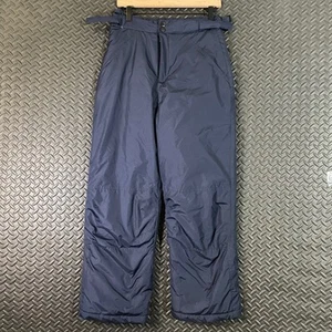 London Fog Navy Blue Snow Pants Winter Wear Boys Youth Size Large - Picture 1 of 7