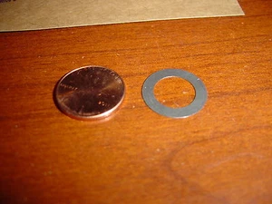 Cuña Acero Inoxidable No Magnética 45/64 x 7/16 x 1/64 Militar 36293-2 Espaciador  - Imagen 1 de 4