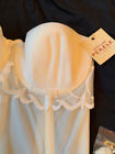 Simone Perele White Sheer Body Basque Satin and Lace Cups with Suspenders.